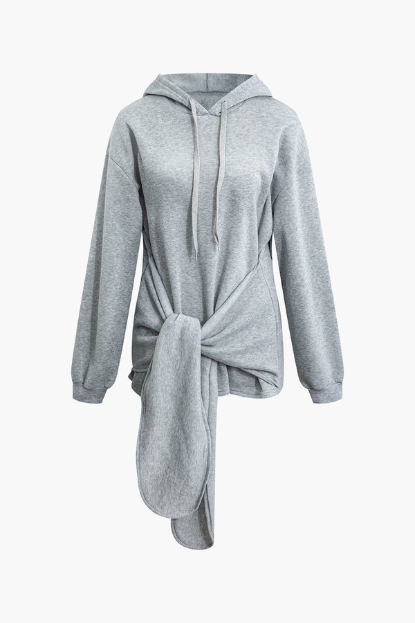 Asymmetrical Knot Hoodie