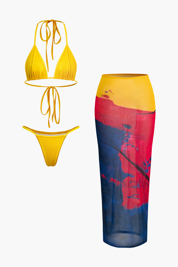 Sunrise Breeze Bikini ve Pareo Seti