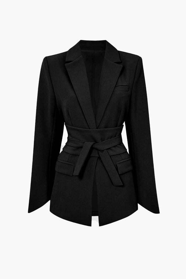 Elegance Belted Blazer