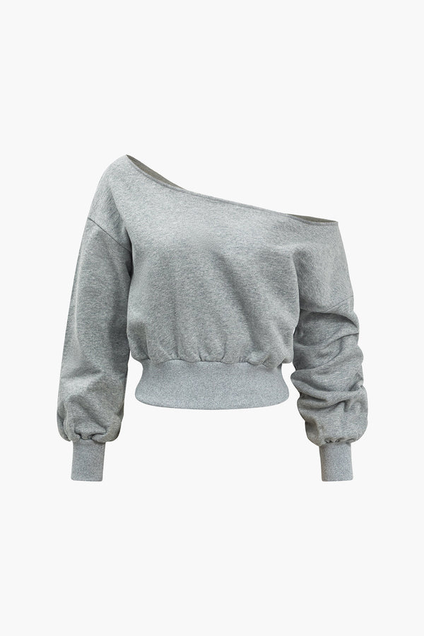 Euphoria Omuz Detaylı Sweatshirt