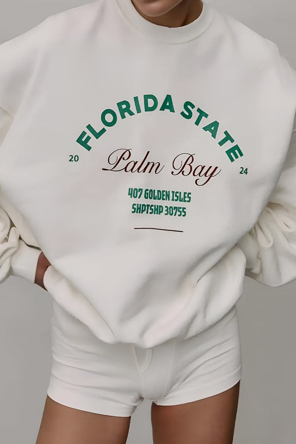 Palm Bay Oversize Sweatshirt