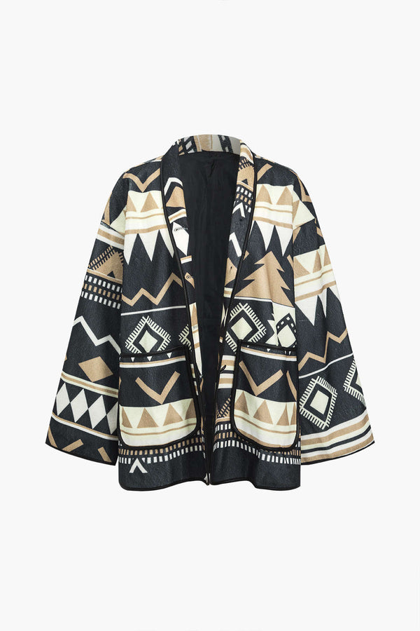 Nomadic Pattern Oversize Ceket