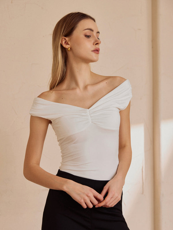 Elegant Off-Shoulder Top