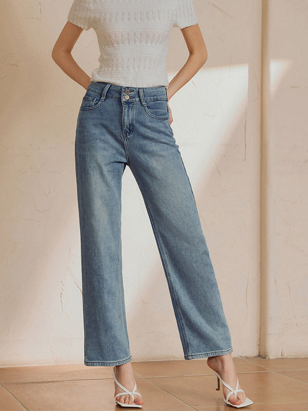 Classic Fit Straight Leg Jean