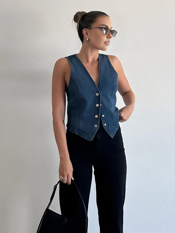 Urban Chic Denim Yelek