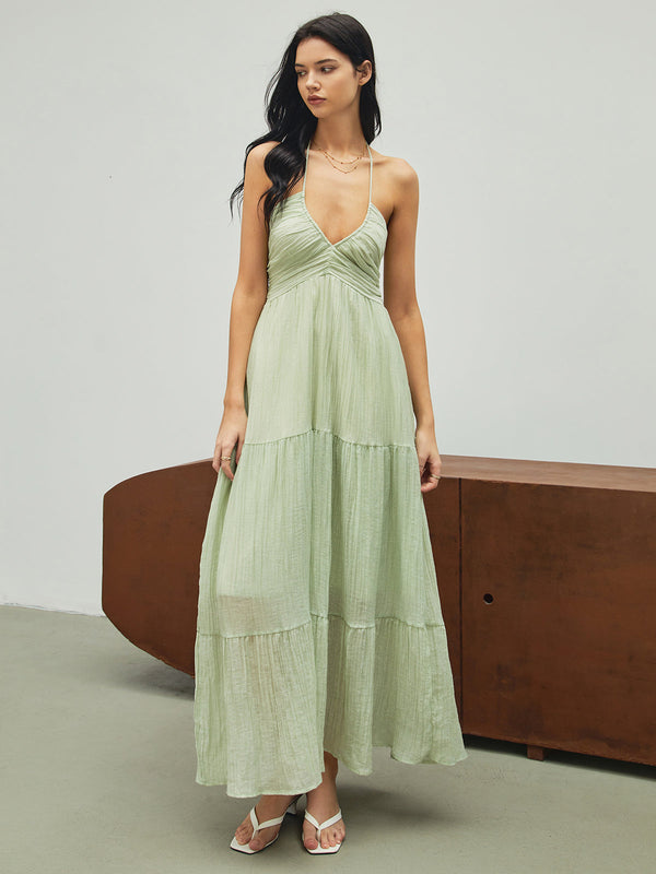 Aqua Breeze Maxi Elbise