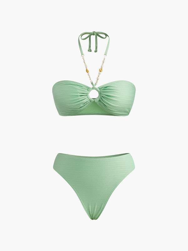 Mint Pearl Bikini Set