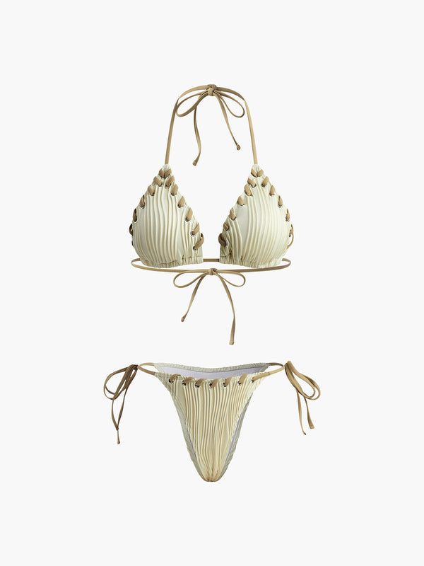 Golden Breeze Bikini Set