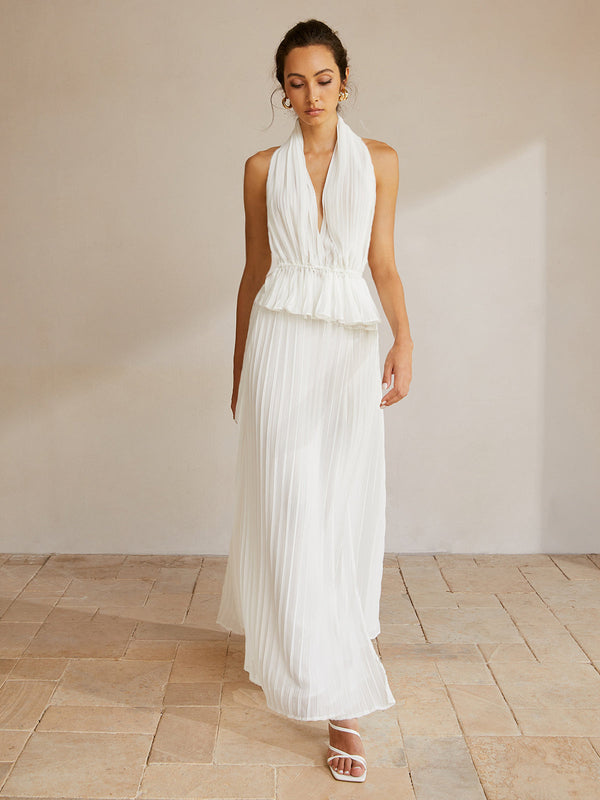 Elegance Pleated İkili Takım