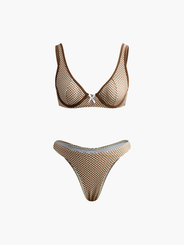 Golden Chic Bikini Set