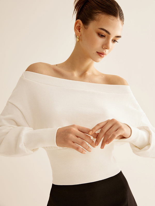 Elegant Off-Shoulder Top