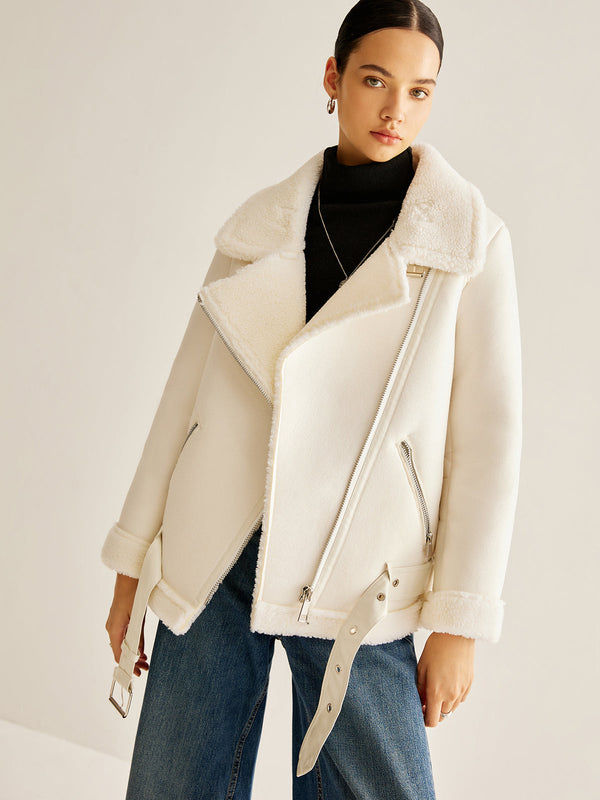 CozyCharm Shearling Ceket