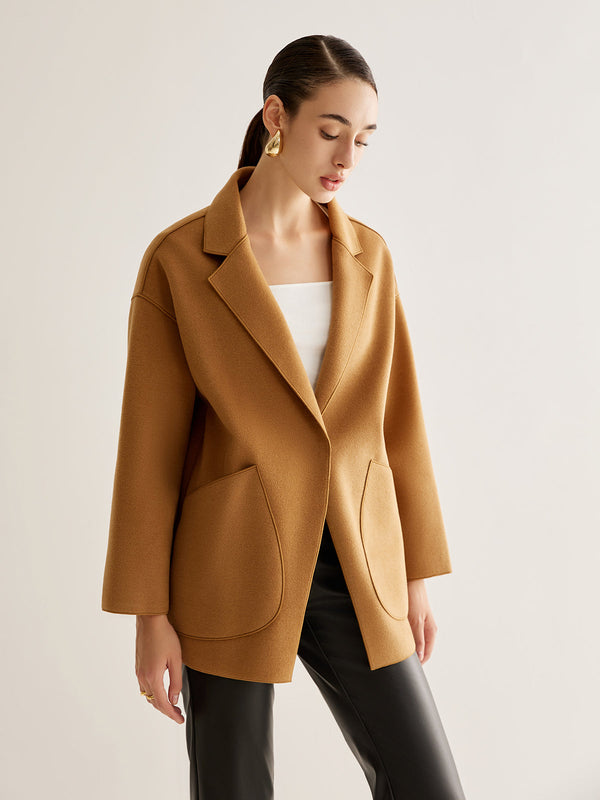 Caramel Bliss Oversize Blazer