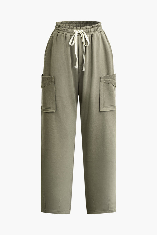 Casual Utility Cargo Pantolon