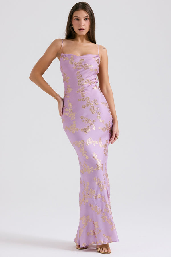 Capriana Orchid Maxi Elbise