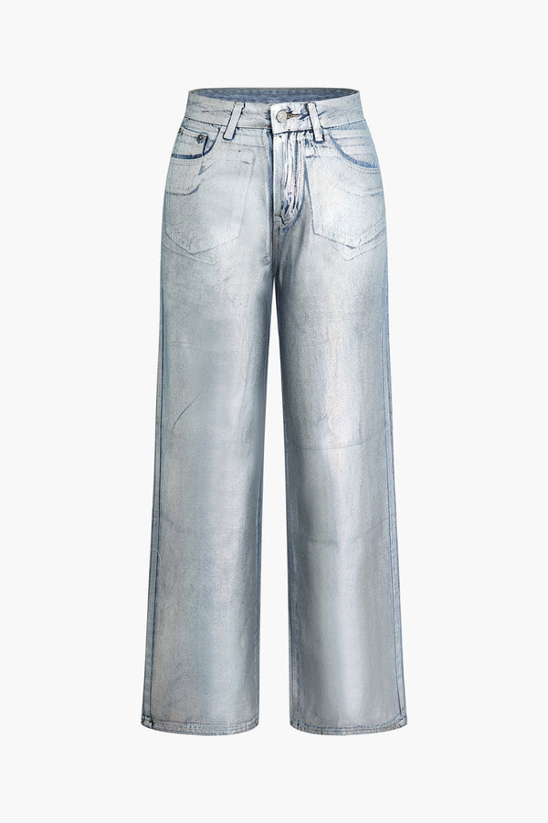 Denim Freedom Wide-Leg Pantolon