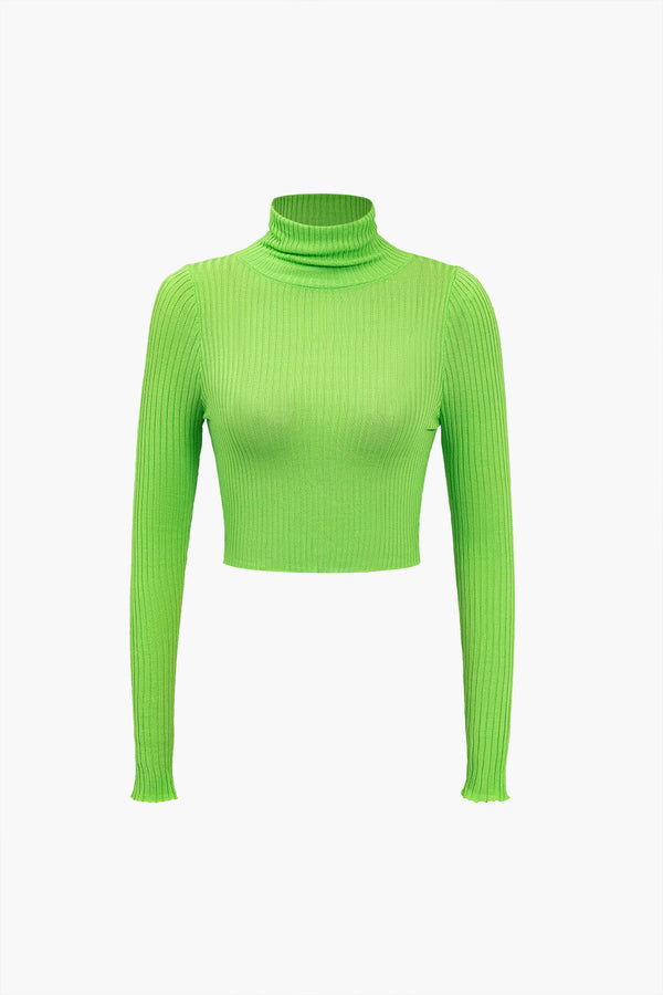 Emerald Aura Turtleneck