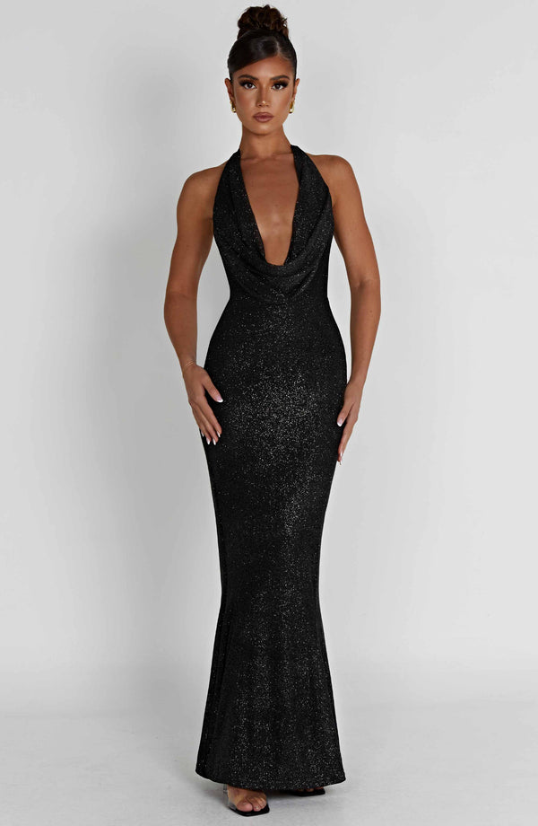 Chrishelle Sparkle Maxi Elbise