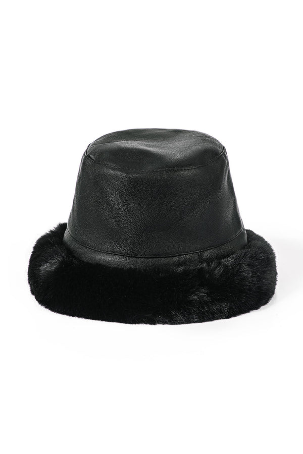 Fur Luxe Bucket Şapka