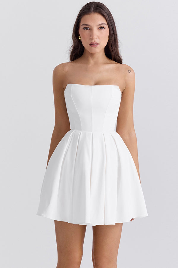 Julietta Strapless Mini Elbise