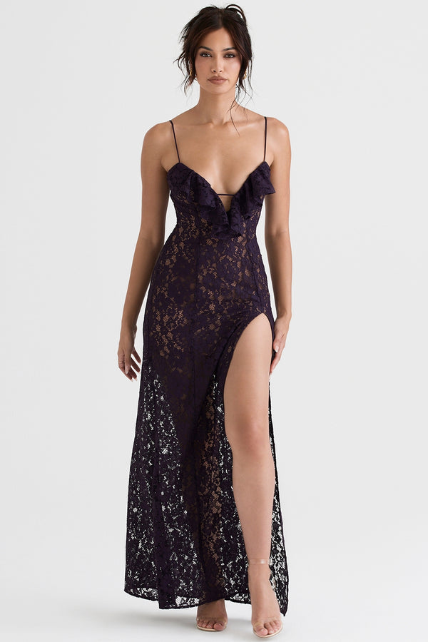 Aurora Lace Maxi Elbise